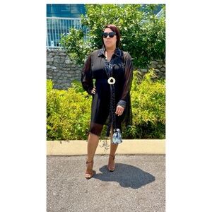 Vintage Sheer Duster Jacket